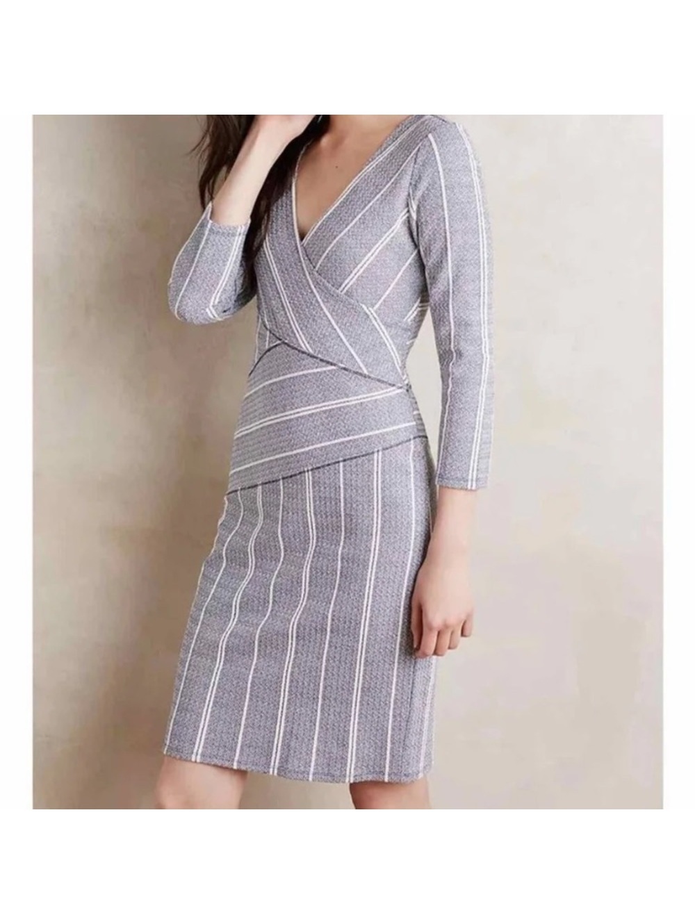 Maeve striped dress
